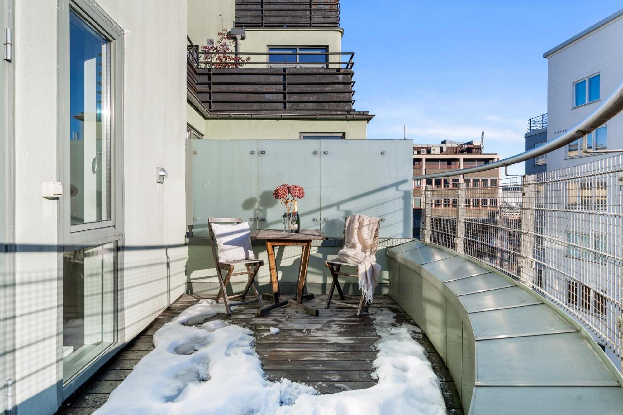Top Floor With Balcony - Super Central - 5 Pax Oslo Ngoại thất bức ảnh